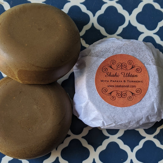 Shahi Ubtan Scrub Bar with Papaya & Turmeric