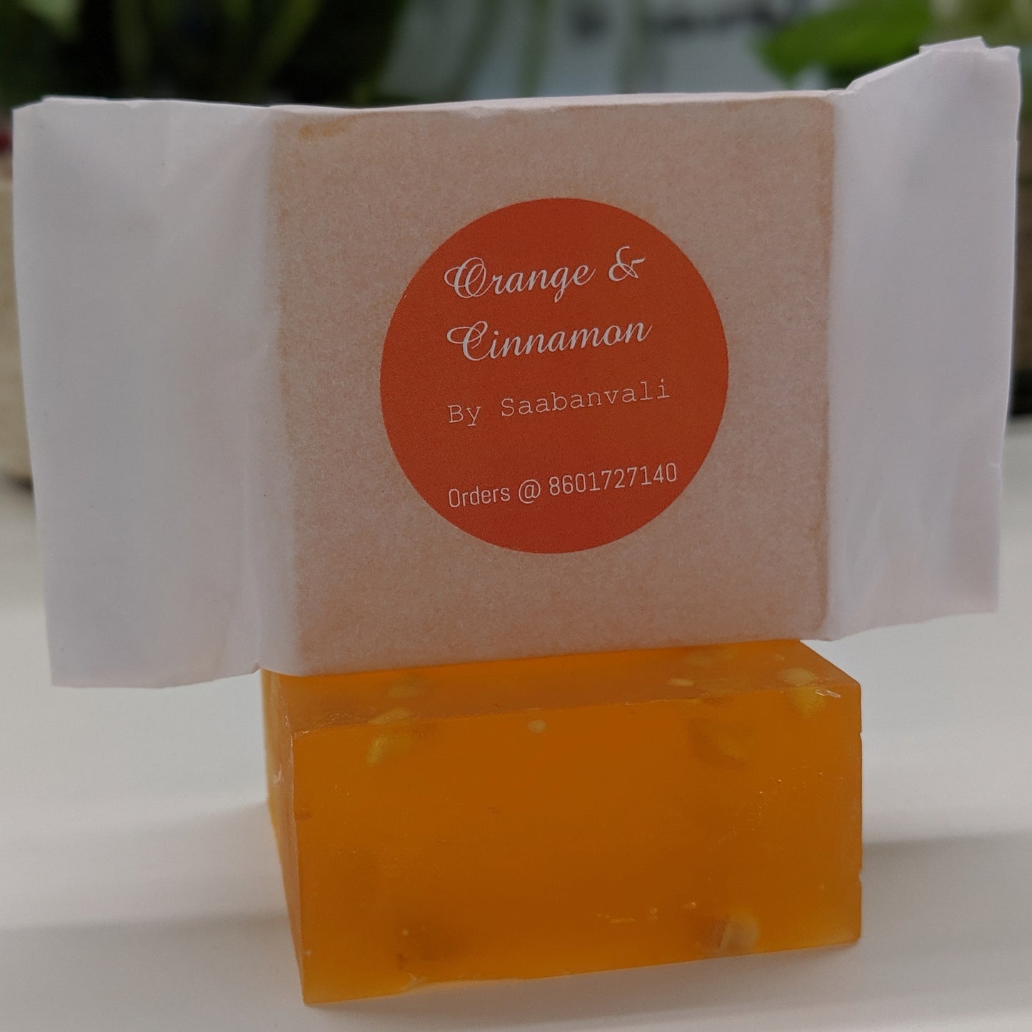 Orange & Cinnamon Energizing Bar