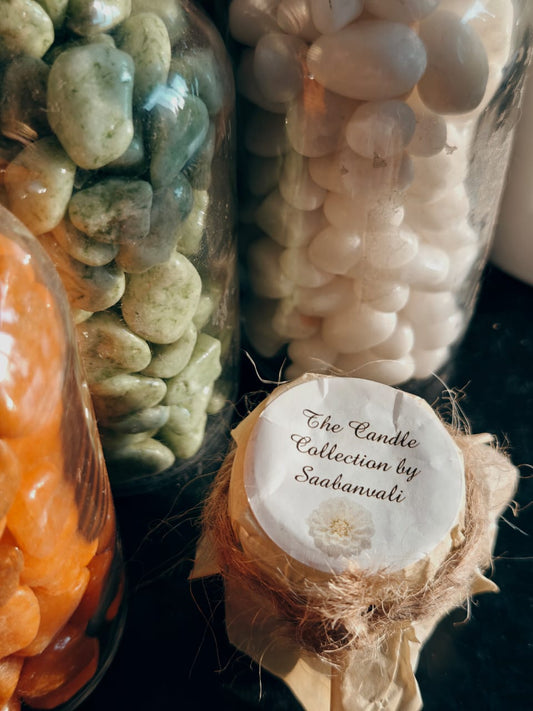 Mini Candle Jars (Organic Beeswax & Spiced Honey)
