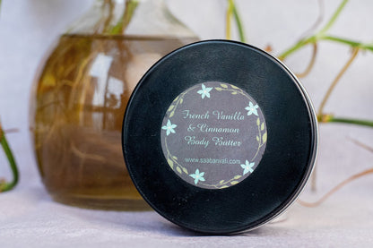 French Vanilla & Cinnamon Body Butter (100gms)