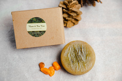 Neem & Tea Tree Soap - For Acne-Prone Skin