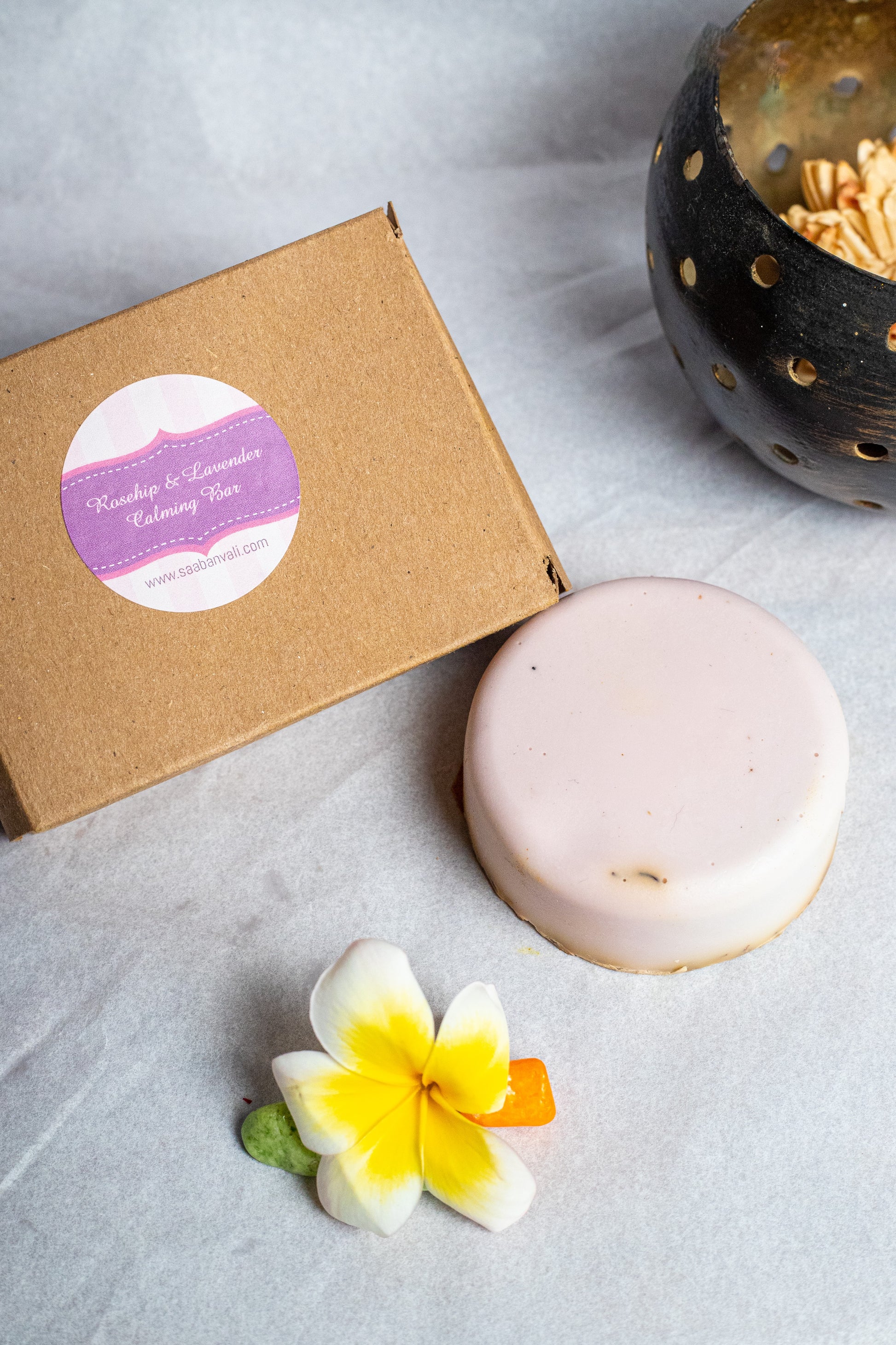 Rosehip & Lavender Calming Bar